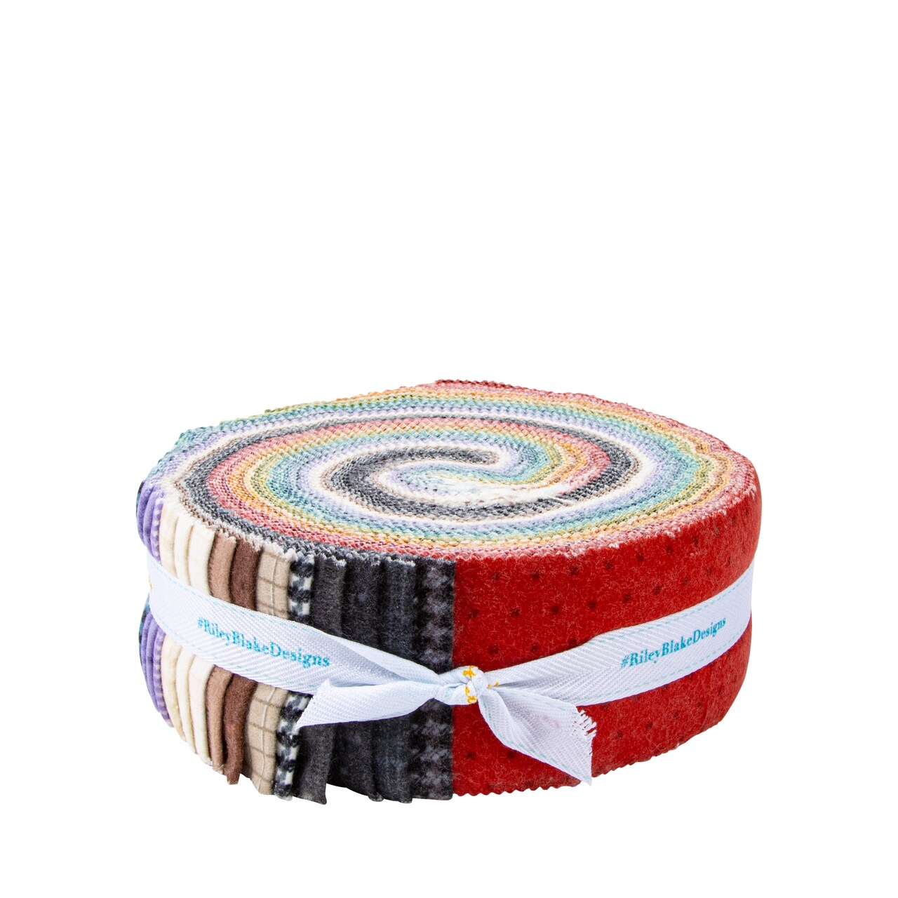 Stitcher's Flannel 2.5" Strip Roll (Jelly Roll / Rolie Polie) by Vicki McCarty for Riley Blake (RP-15550-40)